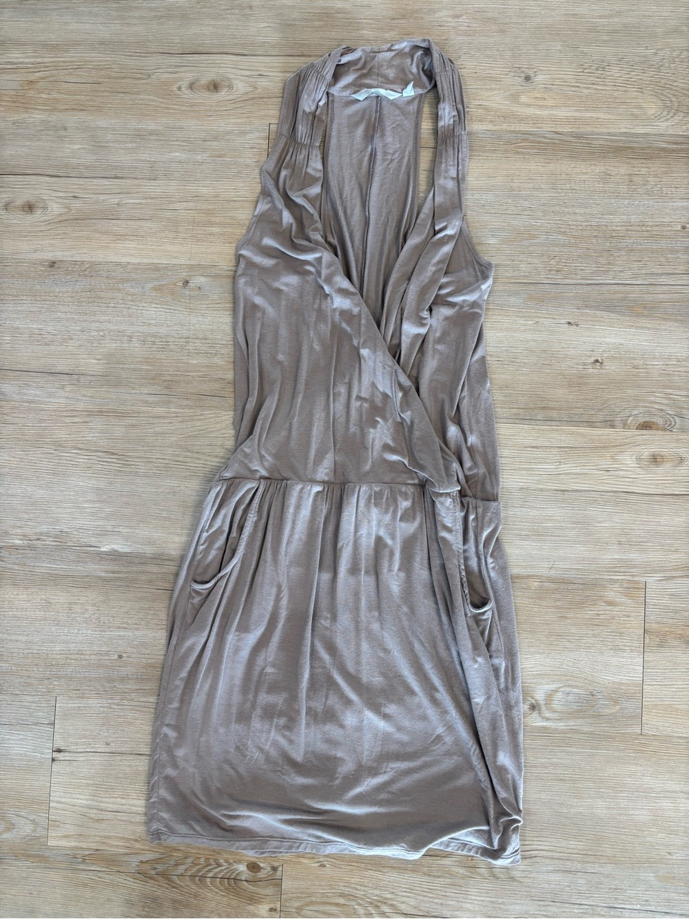 Athleta Taupe Tank Dress